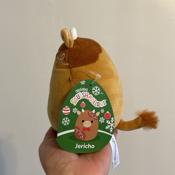 NWT Jericho Gingerbread Cow 5” Squishmallow - Picture 2 of 3